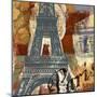 Tour Paris-Eric Yang-Mounted Art Print