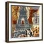 Tour Paris-Eric Yang-Framed Art Print