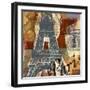 Tour Paris-Eric Yang-Framed Art Print