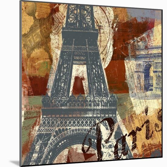 Tour Paris-Eric Yang-Mounted Art Print