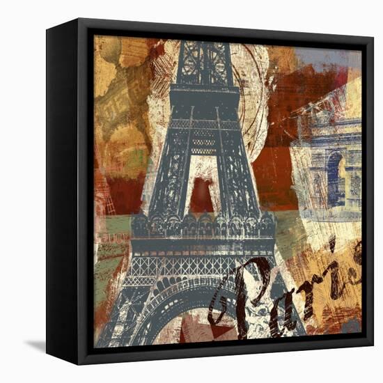 Tour Paris-Eric Yang-Framed Stretched Canvas