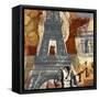 Tour Paris-Eric Yang-Framed Stretched Canvas