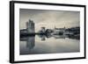 Tour St-Nicholas and Tour De La Chaine Towers at Dawn, Old Port, La Rochelle, Charente-Maritime-null-Framed Photographic Print