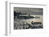 Tourboat at Sea of Galilee, Tiberias, Galilee, Israel-null-Framed Photographic Print