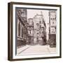 Tourelle derrière l'église Saint-Germain-l'Auxerrois, Paris-Charles Marville-Framed Giclee Print