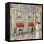 Touring Paris Couple II-Julia Purinton-Framed Stretched Canvas
