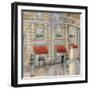 Touring Paris Couple II-Julia Purinton-Framed Art Print