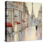 Touring Paris Couple III-Julia Purinton-Stretched Canvas