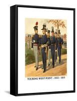 Touring West Point - 1832 - 1835-Henry Alexander Ogden-Framed Stretched Canvas