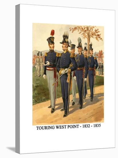 Touring West Point - 1832 - 1835-Henry Alexander Ogden-Stretched Canvas