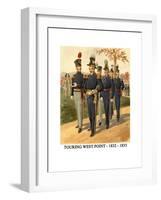 Touring West Point - 1832 - 1835-Henry Alexander Ogden-Framed Art Print