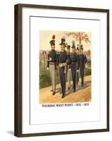 Touring West Point - 1832 - 1835-Henry Alexander Ogden-Framed Art Print