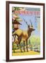 Tourism Industry Exhibition Nara 1933-Vintage Lavoie-Framed Giclee Print