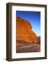 Tourist at Wadi Rum, Jordan, Middle East-Neil Farrin-Framed Photographic Print