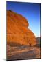 Tourist at Wadi Rum, Jordan, Middle East-Neil Farrin-Mounted Photographic Print