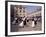 Tourist Board Folk Dancers in Lusa Square, Dubrovnik, Dalmatia, Croatia-Peter Higgins-Framed Photographic Print