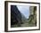 Tourist Boat in the Longmen Gorge, First of the Small Three Gorges, Yangtze Gorges, China-Tony Waltham-Framed Photographic Print