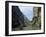 Tourist Boat in the Longmen Gorge, First of the Small Three Gorges, Yangtze Gorges, China-Tony Waltham-Framed Photographic Print