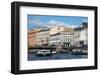 Tourist Boat on a Water Channel in the Center of St. Petersburg, Russia, Europe-Michael Runkel-Framed Photographic Print