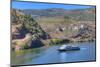 Tourist boat, vineyards and the Douro River, Alto Douro Wine Valley, UNESCO World Heritage Site, Po-Richard Maschmeyer-Mounted Photographic Print