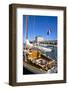 Tourist Boats in Marina-Guy Thouvenin-Framed Photographic Print