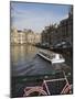 Tourist Canal Boat on the Herengracht Canal, Amsterdam, Netherlands, Europe-Amanda Hall-Mounted Photographic Print