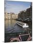 Tourist Canal Boat on the Herengracht Canal, Amsterdam, Netherlands, Europe-Amanda Hall-Mounted Photographic Print