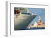 Tourist Cruise Liner and Vaporetto Sailing on Bacino Di San Marco-Guy-Framed Photographic Print