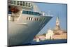 Tourist Cruise Liner and Vaporetto Sailing on Bacino Di San Marco-Guy-Mounted Photographic Print