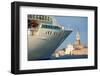 Tourist Cruise Liner and Vaporetto Sailing on Bacino Di San Marco-Guy-Framed Premium Photographic Print