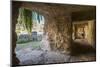 Tourist Exploring the Tunnels at the Greek Ruins-Matthew Williams-Ellis-Mounted Photographic Print