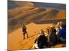 Tourist Group, Dune 45, Namib Naukluft Park, Namibia, Africa-Storm Stanley-Mounted Photographic Print