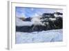 Tourist Hiking on Fox Glacier, Westland Tai Poutini National Park, South Island-Michael Runkel-Framed Photographic Print