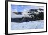 Tourist Hiking on Fox Glacier, Westland Tai Poutini National Park, South Island-Michael Runkel-Framed Photographic Print