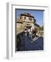 Tourist Horse and Carriage Passing Through the Rodertor, Rothenburg Ob Der Tauber, Germany-Gary Cook-Framed Photographic Print