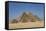 Tourist Horsecart in Foreground, the Giza Pyramids, Giza, Egypt, North Africa, Africa-Richard Maschmeyer-Framed Stretched Canvas