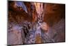 Tourist in Khazali Canyon, Wadi Rum, Jordan, Middle East-Neil Farrin-Mounted Photographic Print