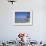 Tourist in Sea Cayak, Silk Caye, Belize, Central America-Jane Sweeney-Framed Photographic Print displayed on a wall