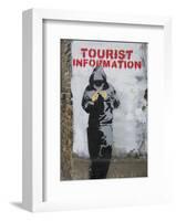 Tourist Information-Banksy-Framed Giclee Print