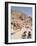 Tourist on Camels in Petra, Unesco World Heritage Site, Wadi Musa (Mousa), Jordan, Middle East-Christian Kober-Framed Photographic Print