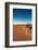 Tourist on sand dune, Valle De La Luna, Atacama Desert, San Pedro de Atacama, El Loa Province, A...-null-Framed Photographic Print