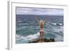 Tourist on the Beach, Travel, Boracay Island, Aklan Province, Philippines-Keren Su-Framed Photographic Print