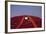 Tourist Photographing Ayers Rock in the Australian Outback-Paul Souders-Framed Photographic Print