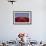 Tourist Photographing Ayers Rock in the Australian Outback-Paul Souders-Framed Photographic Print displayed on a wall