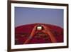 Tourist Photographing Ayers Rock in the Australian Outback-Paul Souders-Framed Photographic Print