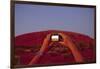 Tourist Photographing Ayers Rock in the Australian Outback-Paul Souders-Framed Photographic Print