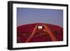 Tourist Photographing Ayers Rock in the Australian Outback-Paul Souders-Framed Photographic Print