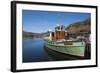 Tourist Pleasure Cruiser Lady Wakefield, Awaiting Passengers at Glenridding, Lake Ullswater-James Emmerson-Framed Photographic Print