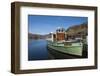 Tourist Pleasure Cruiser Lady Wakefield, Awaiting Passengers at Glenridding, Lake Ullswater-James Emmerson-Framed Photographic Print