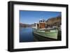 Tourist Pleasure Cruiser Lady Wakefield, Awaiting Passengers at Glenridding, Lake Ullswater-James Emmerson-Framed Photographic Print